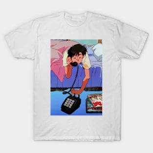 Vintage Anime Aesthetics 90s Vaporwave T-Shirt